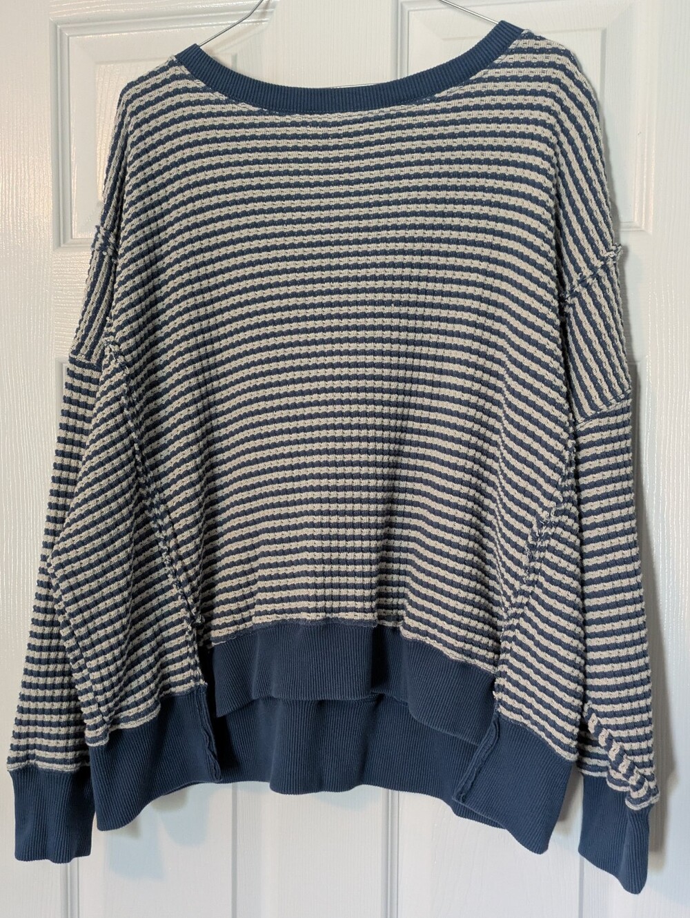 AE Big Hug Waffle Crew Neck Sweatshirt